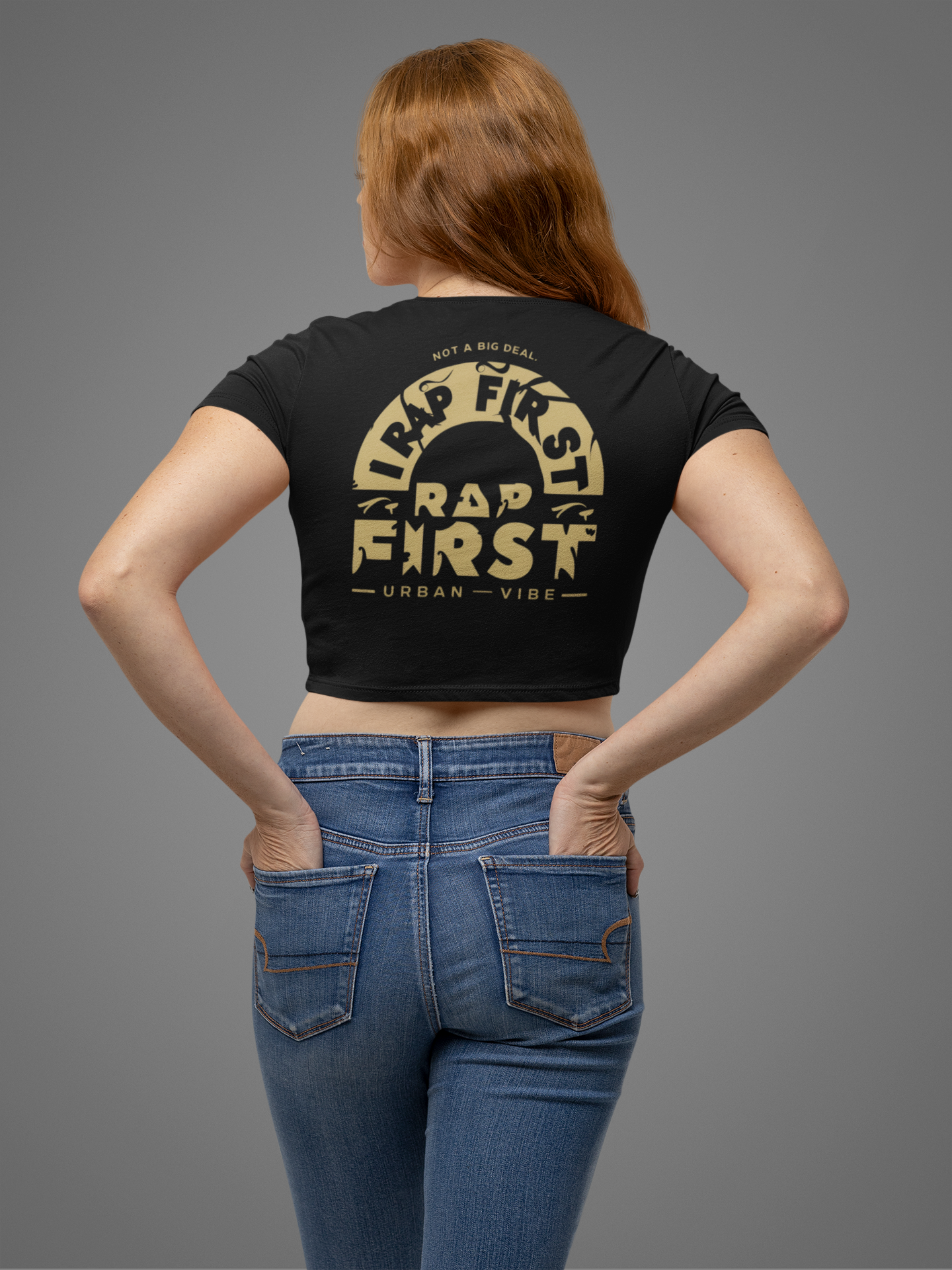 Urban Vibe - Rap First- Crop Top