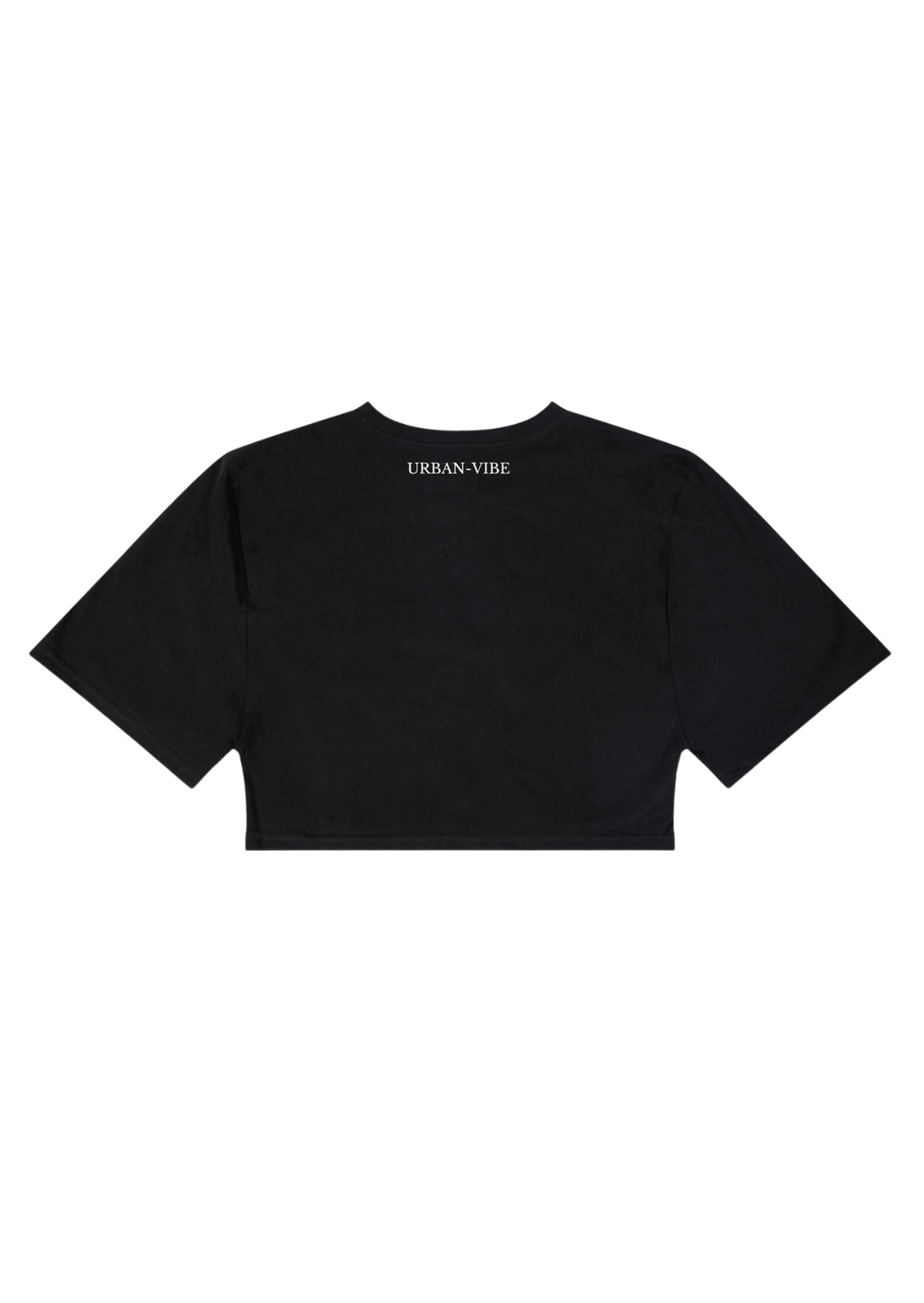 CROP-TOP BASIC - BLACK