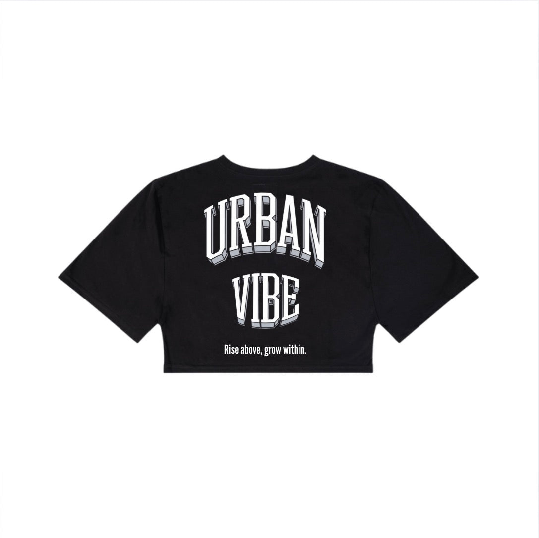 Urban Vibe - RISE ABOVE GROW WITHIN - Crop Top