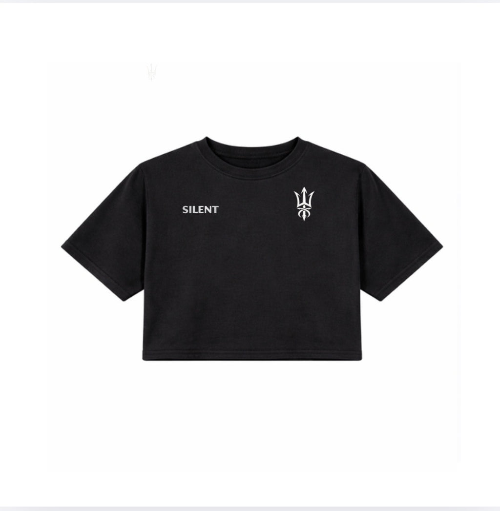 Urban Vibe - QUIET -  Crop Top