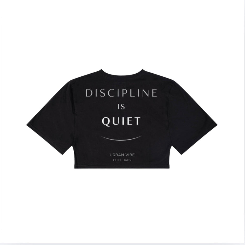 Urban Vibe - QUIET -  Crop Top