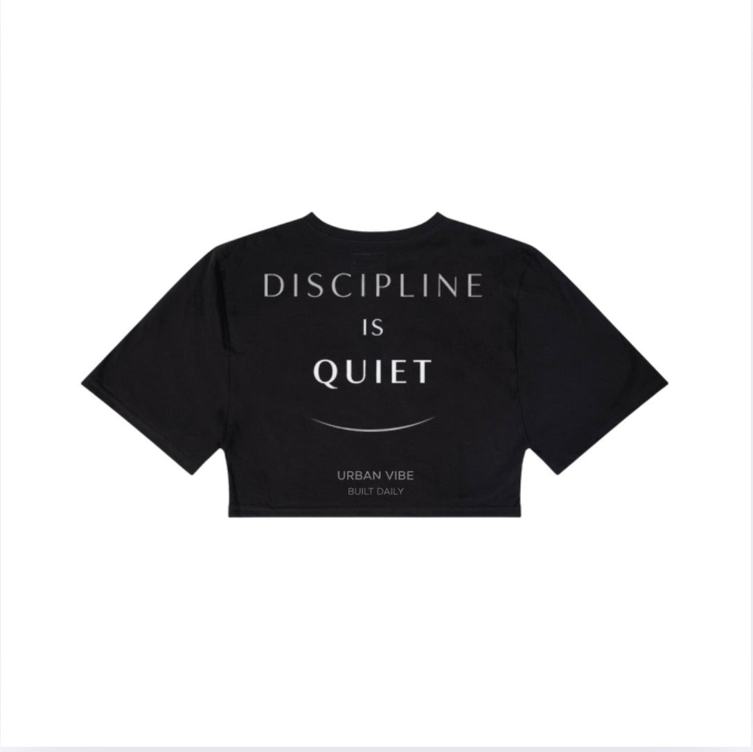 Urban Vibe - QUIET -  Crop Top