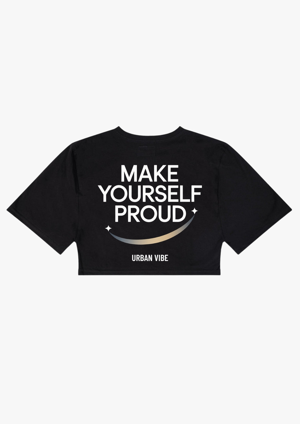 Urban Vibe - PROUD -  Crop Top