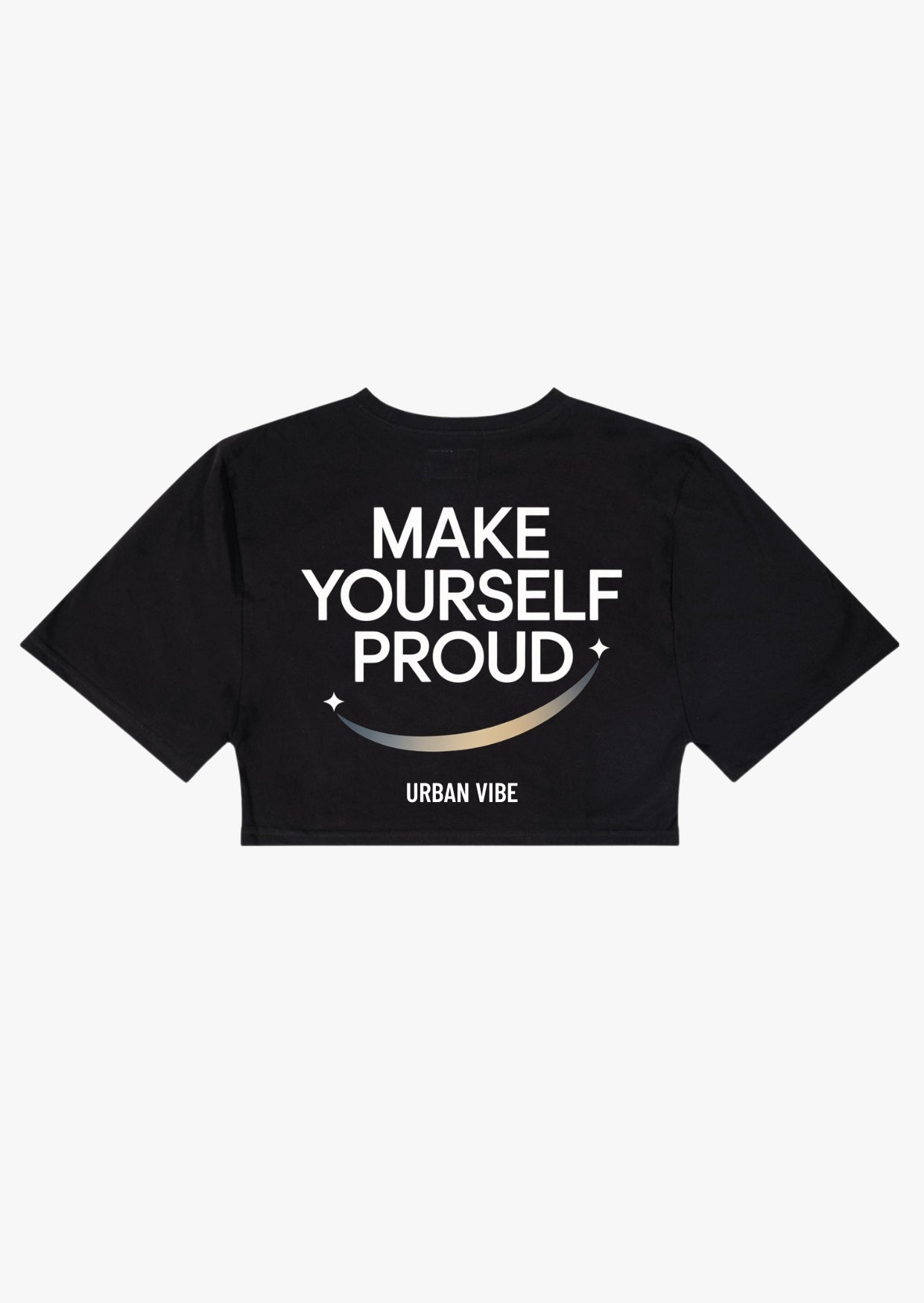Urban Vibe - PROUD -  Crop Top