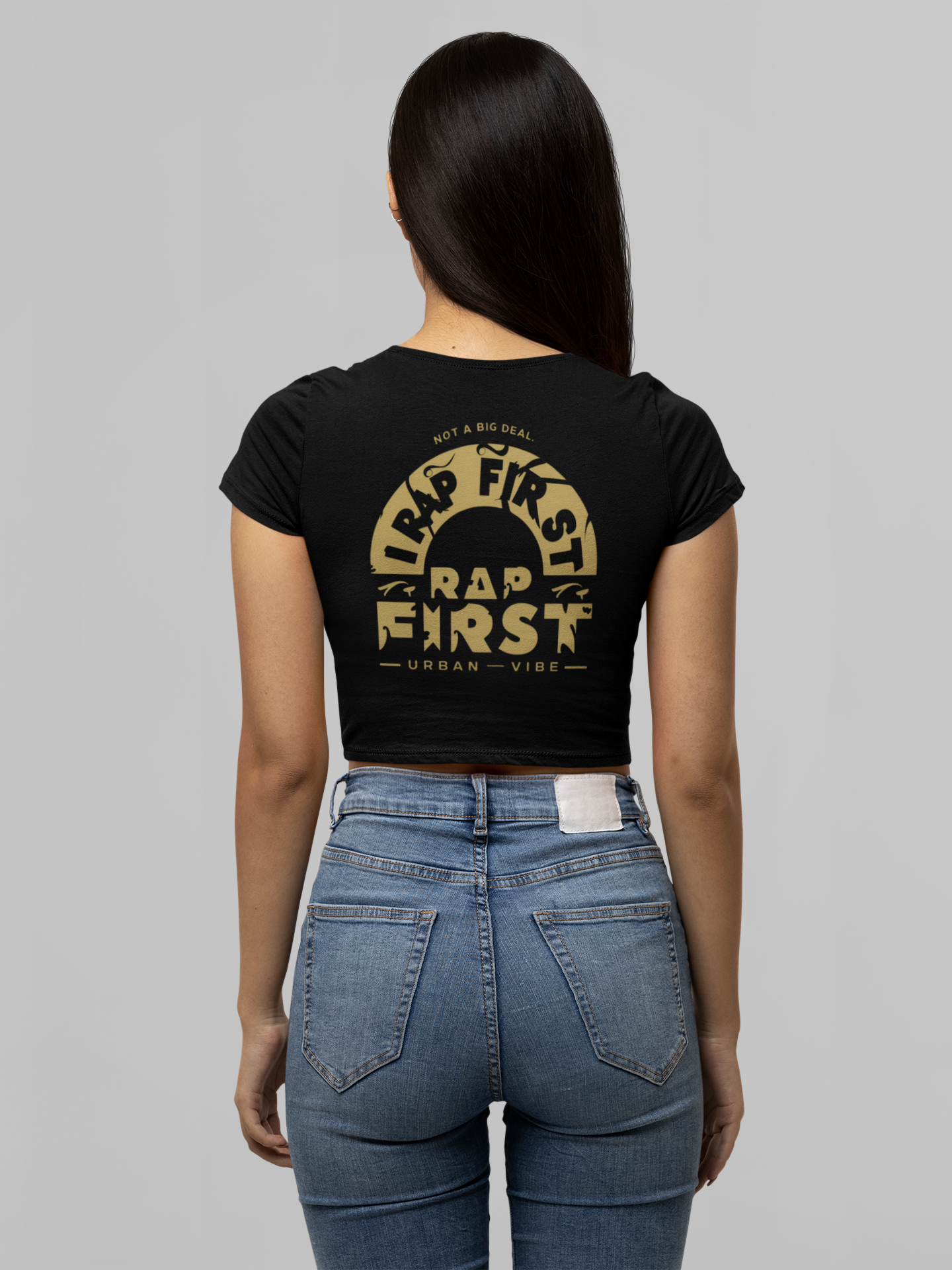 Urban Vibe - Rap First- Crop Top
