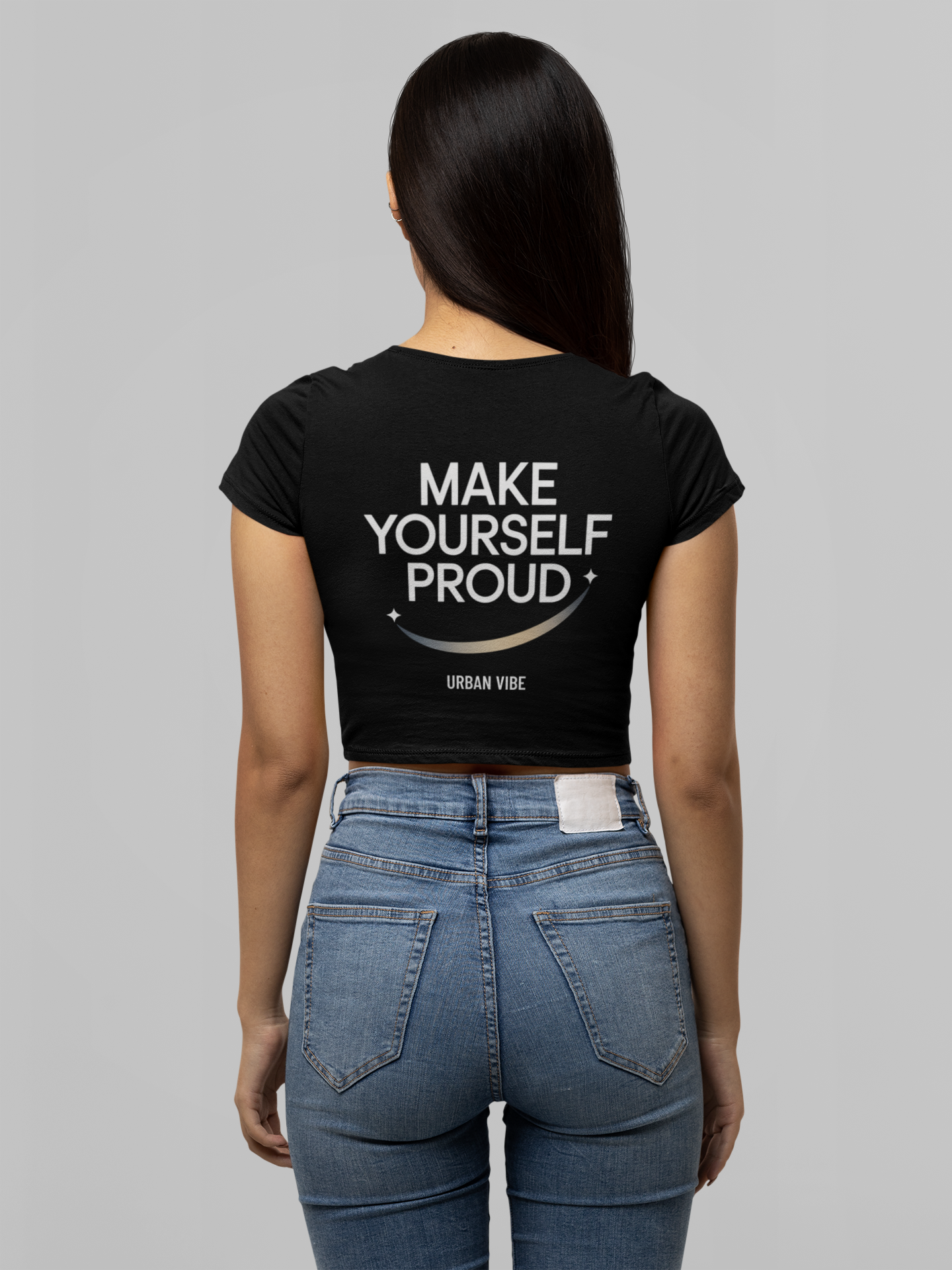 Urban Vibe - PROUD -  Crop Top