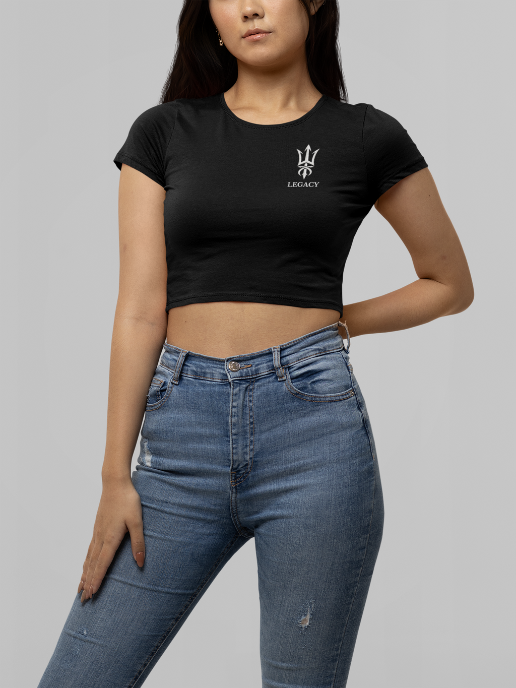 Urban Vibe - RISE ABOVE GROW WITHIN - Crop Top